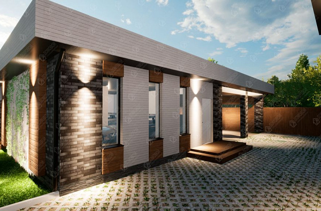 Проект D - 280 гаража